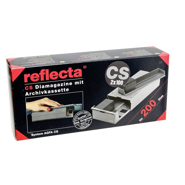 1 Reflecta CS Box    2x100 Portadiapositive