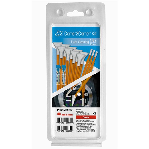 Visible Dust EZ Corner2Corner Kit 1.6x light cleaning