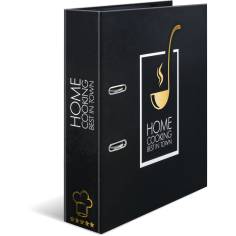 Herma raccoglitore per ricette nero Home Cooking DIN A4   19668