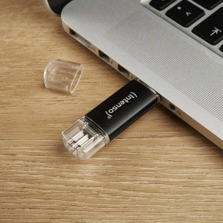 Intenso Twist               64GB USB Stick 3.2 USB-C & USB-A