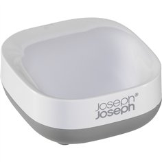 Joseph Joseph Slim Compact portasapone grigio/bianco
