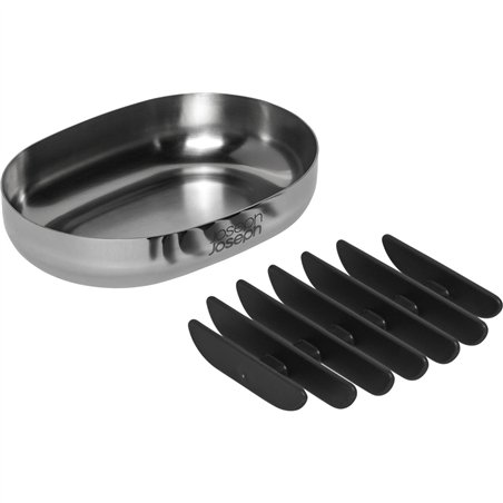 Joseph Joseph EasyStore Luxe porta sapone inox