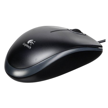 Logitech B100 Optical USB Mouse nero OEM