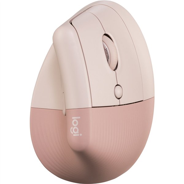 Logitech Lift Rosa mouse ergonomico verticale