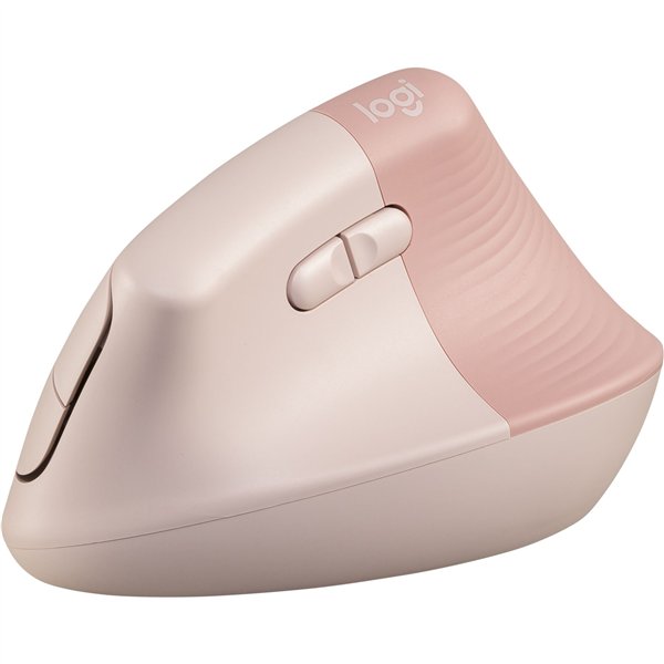 Logitech Lift Rosa mouse ergonomico verticale