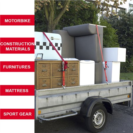 Master Lock 4 cinghia 5m blu con cricchetto 4367EURDAT