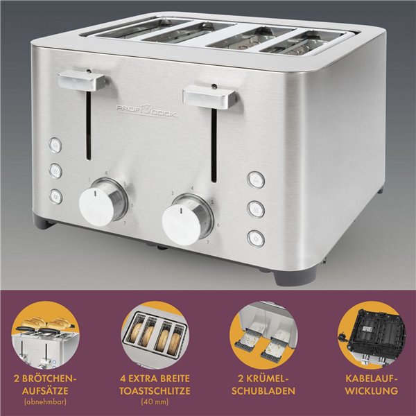 Proficook PC-TA 1252 inox