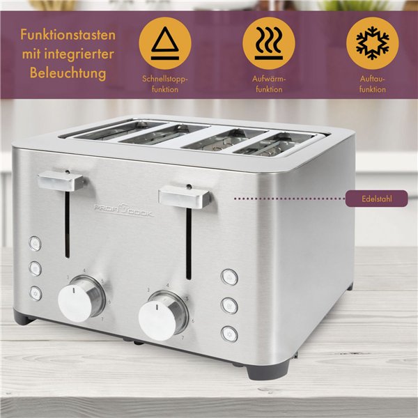 Proficook PC-TA 1252 inox