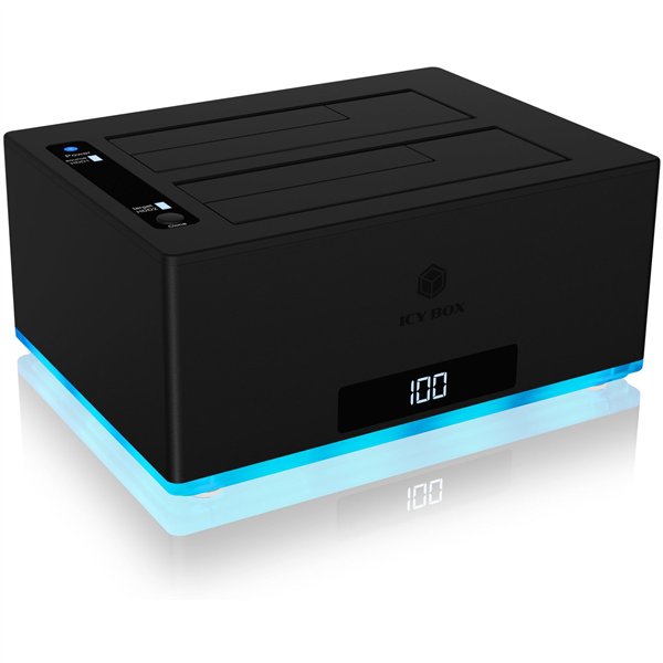 ICY BOX IB-127CL-U3 2 Bay Docking clone station