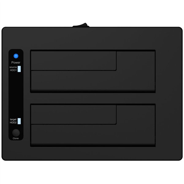 ICY BOX IB-127CL-U3 2 Bay Docking clone station