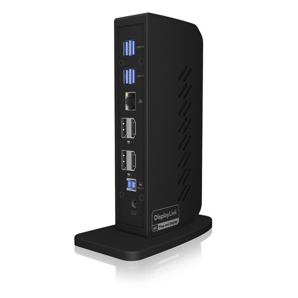ICY BOX IB-DK2252AC DisplayLink Notebook Docking
