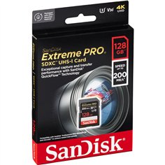 SanDisk Extreme Pro SDXC   128GB UHS-I C10 U3 V30