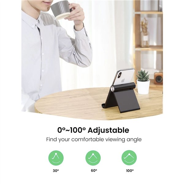 UGREEN Multi-Angle Tablet Stand nero