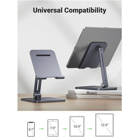 UGREEN Foldable Multi-Angle Pad Stand grigio