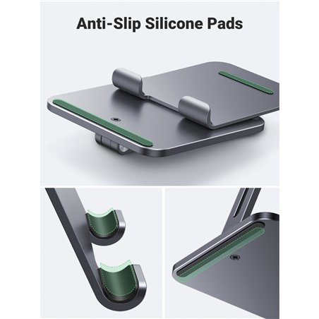 UGREEN Foldable Multi-Angle Pad Stand grigio