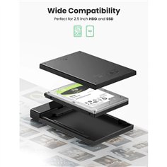UGREEN External Hard Drive Enclosure per 2,5-Zoll HDD/SSD 2