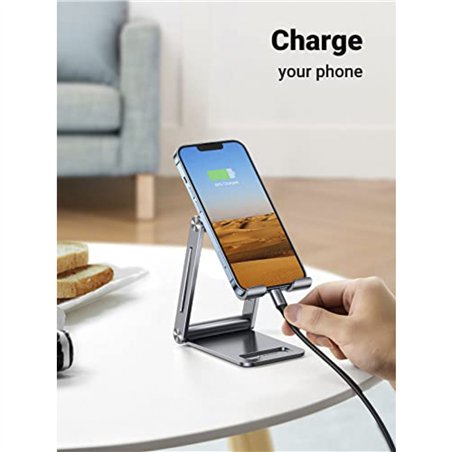 UGREEN Foldable Multi-Angle Phone Stand grigio