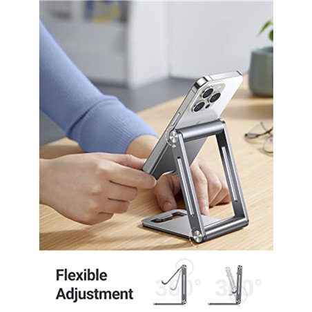 UGREEN Foldable Multi-Angle Phone Stand grigio