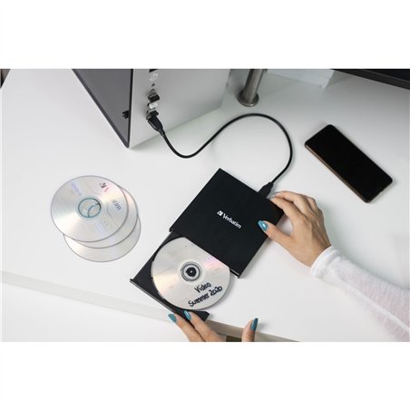 Verbatim Mobile DVD ReWriter USB 2.0 (Light Version)    53504