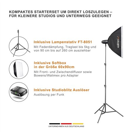 Walimex pro Newcomer 100 II kit Double