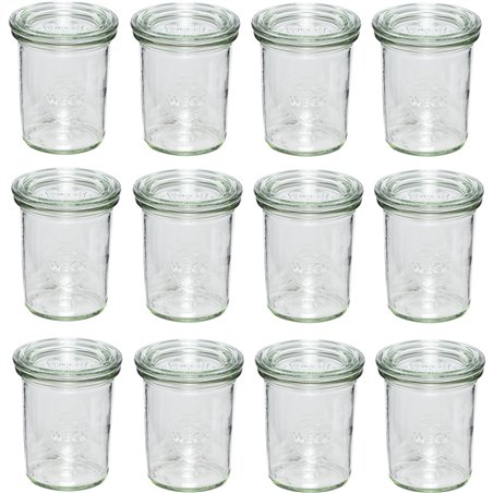 WECK vasetti in vetro 160ml confez. da 12 pz.