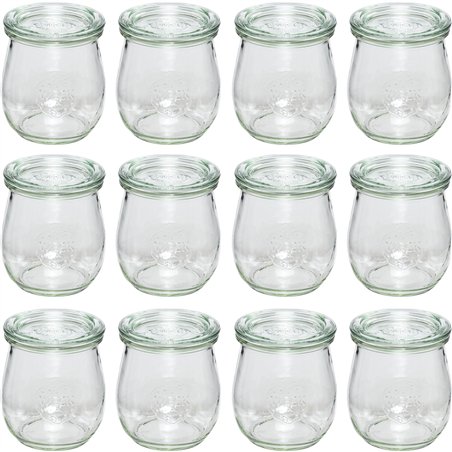 WECK vasetto forma tulipano 220ml conf. da 12 pz.