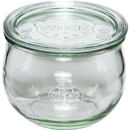 WECK vasetto forma tulipano 580ml conf. da 6 pz