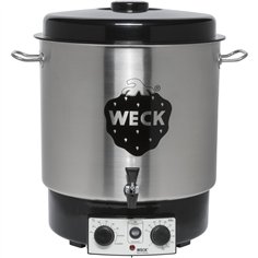 WECK macchina per conserve inox con orologio e rubinetto