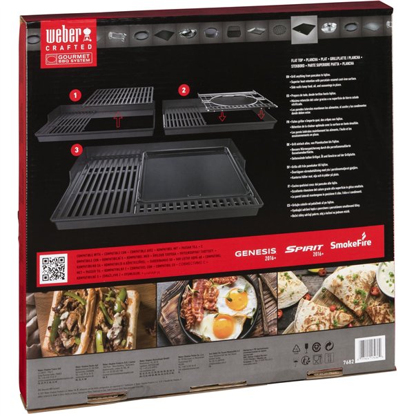 Weber Plancha Crafted Gourmet BBQ System