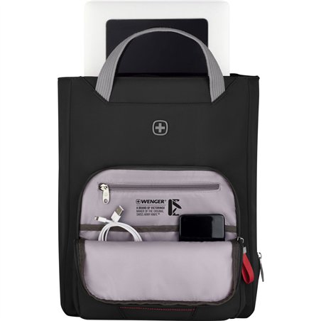 Wenger Motion Vertical Tote nero