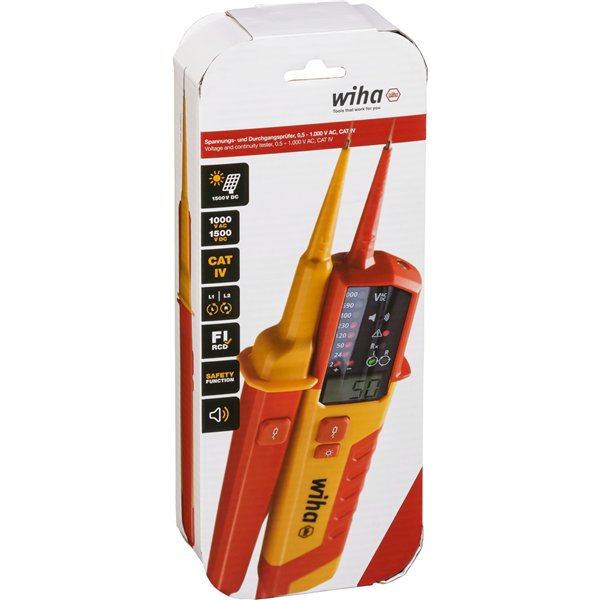 Wiha teser di tensione e continuità