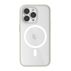 Woodcessories Clear Case MagSafe Offwhite iPhone 14 Pro Max