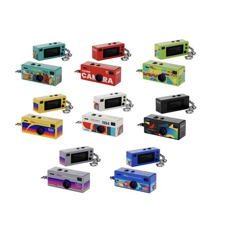 Asaki Digital Thumb camera portachiavi