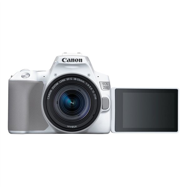 Canon EOS 250D white + EF-S 18-55/3.5-5.6 IS STM