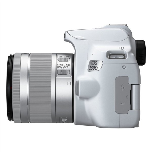 Canon EOS 250D white + EF-S 18-55/3.5-5.6 IS STM