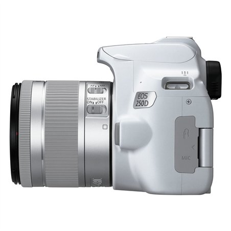 Canon EOS 250D white + EF-S 18-55/3.5-5.6 IS STM
