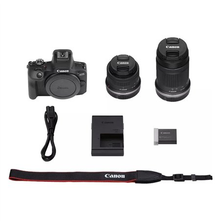 Canon EOS R50 + RF-S 18-45 IS STM + RF-S 55-210 IS STM