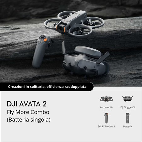 DJI Avata 2 Fly More Combo (1 batteria)