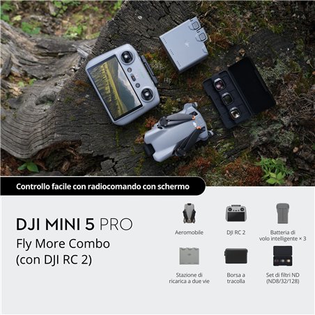 DJI Mini 5 Pro Fly More Combo (DJI RC 2) (GL)