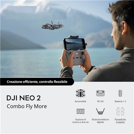 DJI NEO 2 Fly more combo (DJI RC-N3)