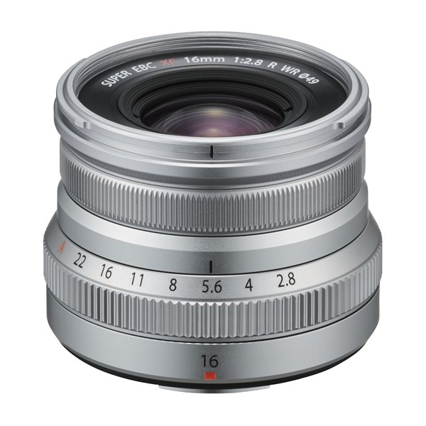 Fujifilm XF 16/2,8 R WR X-Series silver