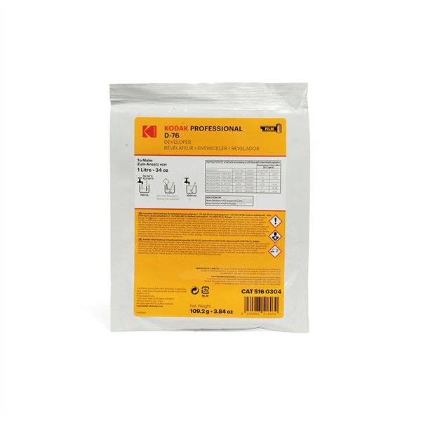 Kodak D76 Pack Developper svil. 1lit.