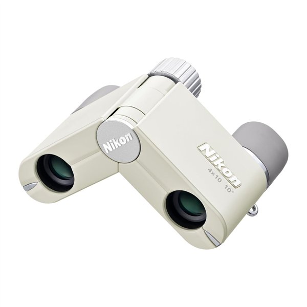 Nikon binocolo 4x10D CF Bianco Avorio Ivory (Nital)