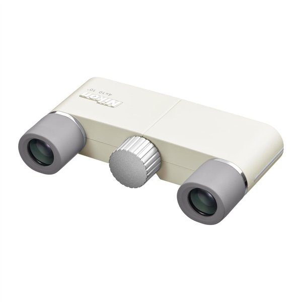 Nikon binocolo 4x10D CF Bianco Avorio Ivory (Nital)
