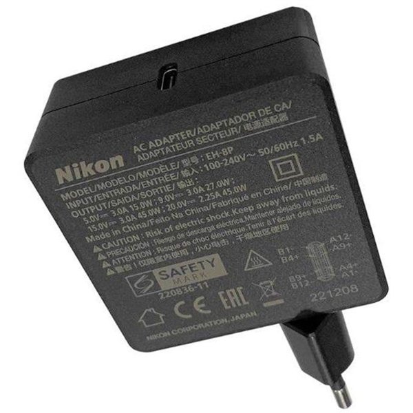 Nikon EH-8P AC adapter USB-C 45W PD
