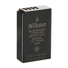 EN-EL20a Batteria Li-ion Coolpix P1000 e Nikon 1 V3