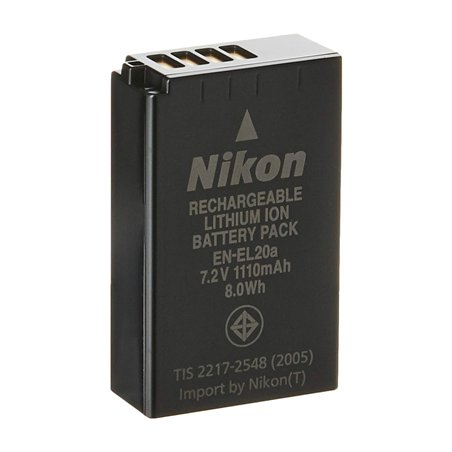 EN-EL20a Batteria Li-ion Coolpix P1000 e Nikon 1 V3