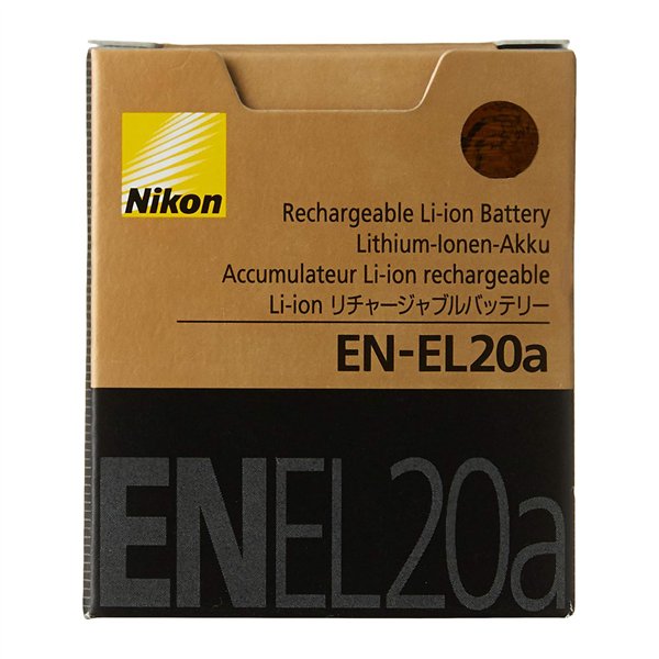 EN-EL20a Batteria Li-ion Coolpix P1000 e Nikon 1 V3