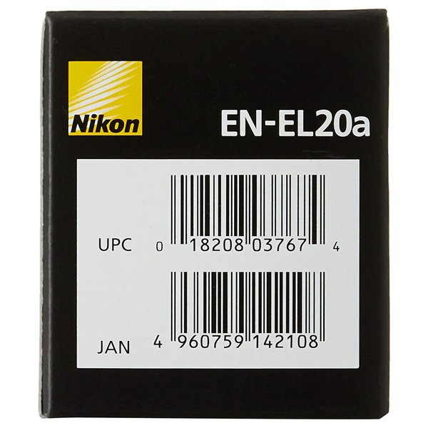 EN-EL20a Batteria Li-ion Coolpix P1000 e Nikon 1 V3
