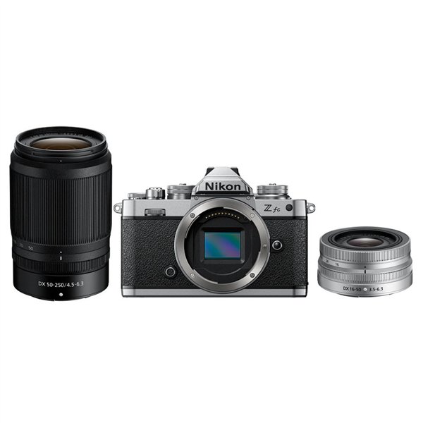 Nikon Z fc + Z DX 16-50 SL + Z DX 50-250 + SD 64GB Lexar Pro (Nital)